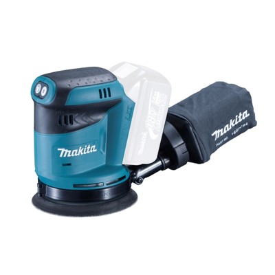 Шлифмашина эксцентриковая аккум. Makita DBO180Z, 18 В, 7000/9500/11000 об/мин, БЕЗ АКБ/ЗУ