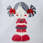 Комплект для девочки с рисунком: кофточка, штанишки, юбка, болеро, рост 68-74 см (6-9 мес.), цвет микс - Фото 4