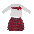 Комплект для девочки "Милашка-кукла": кофта, юбка в клетку, рост 104-110 см (4-5л.), цвет микс 9077CE1501 - Фото 3