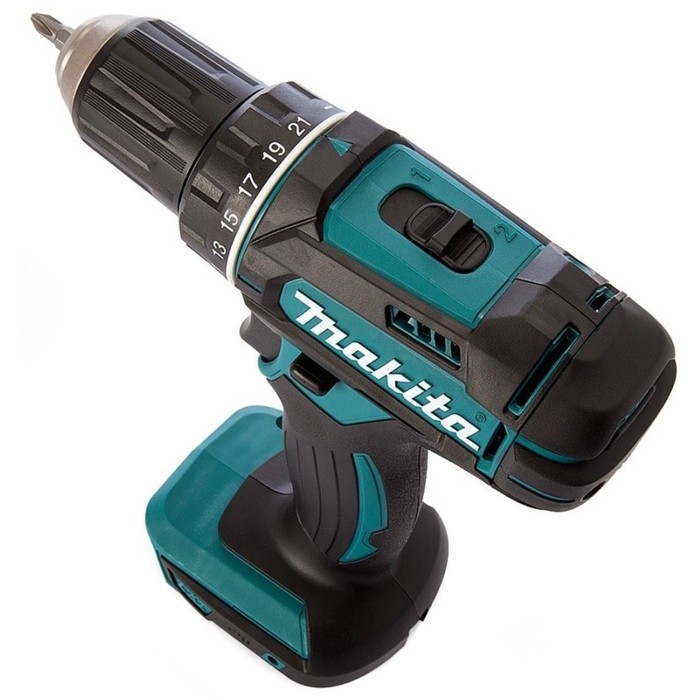 Дрель-шуруповерт Makita DDF482SYE, 18 В, 2X1.5 Ач, Li-ion, 600/1900 об/мин, 62/36 Нм, кейс   1073359