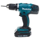 Дрель-шуруповерт Makita DDF453SYX5, 18 В, 1.5 Ач, Li-ion, 400/1300 об/мин, 42/27 Нм - Фото 2