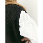 Жилет вязаный детский Amarobaby Pure Love School Vest, рост 128 см, цвет чёрный - Фото 12