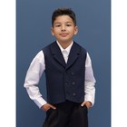 Жилет детский Amarobaby Study Smart, рост 152 см, цвет синий - Фото 7