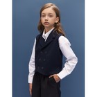 Жилет детский Amarobaby Study Smart, рост 152 см, цвет синий - Фото 9