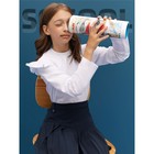 Лонгслив детский Amarobaby Ruffle, рост 128 см, цвет белый - фото 27821646