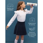 Лонгслив детский Amarobaby Ruffle, рост 128 см, цвет белый - фото 27821642