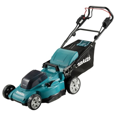 Газонокосилка аккумуляторная Makita DLM481Z, 2×18 В, шир./выс. 480/20-100 мм, БЕЗ АКБ/ЗУ