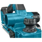 Рубанок аккумуляторный Makita KP001GZ, 40 В, шир./глуб. 82/4 мм, XPT, AWS, БЕЗ АКБ/ЗУ - Фото 6