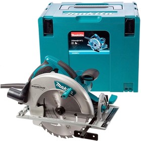 Пила циркулярная Makita 5008MGJX2, 1800 Вт, 5200 об/мин, 210х30 мм, рез 75.5 мм, подсветка   1074014
