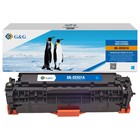 Картридж лазерный G&G GG-CC531A голубой (2800стр.) для HP CLJ CP2020/CP2025/CM2320 MFP, MF8   107412 - фото 51643637