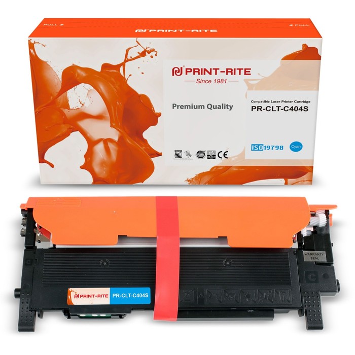 Картридж лазерный Print-Rite TFSFQWCPU1J PR-CLT-C404S CLT-C404S голубой (1000стр.) для Sams   107416 - фото 51643706