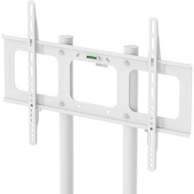 Стойка для телевизора Cactus CS-ST04, напольная, мобильная, 37-70", белая, до 68 кг