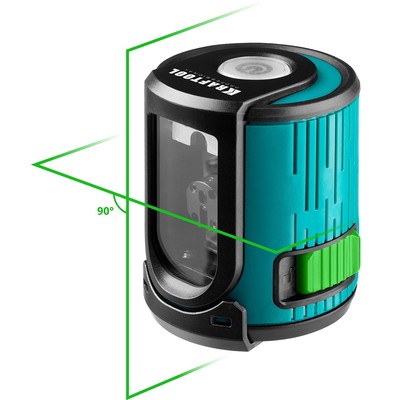 Нивелир лазерный Kraftool CL 20 34701, 2 луча, 20 м, ± 4°, ± 0.2 мм/м, 1/4"