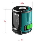 Нивелир лазерный Kraftool CL 20 34701, 2 луча, 20 м, ± 4°, ± 0.2 мм/м, 1/4" - Фото 8