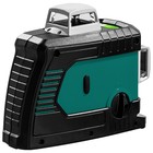 Нивелир лазерный Kraftool LL 3d=34641, 3 луча, 20/70 м, ± 4°, ± 0.2 мм/м, 5/8" - Фото 6