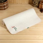 Коврик - лежак для бани и сауны с вышивкой «Банный рай», 180×60 см, 70% полиэфир, 30% шерсть, «Добропаровъ» - Фото 2