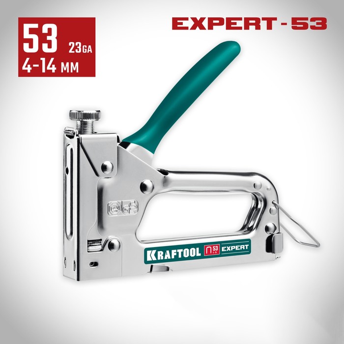 

Степлер стальной Kraftool Expert-53 3187_z01, тип скоб 53, 4 - 14 мм