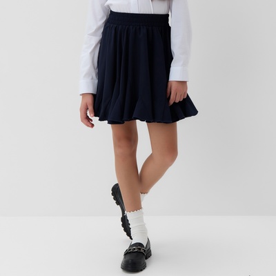 Юбка для девочки MINAKU: School Collection, синяя, размер 32 (рост 134 см)