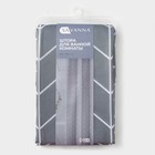 Штора для ванной SAVANNA, 180×180 см, серая - Фото 6