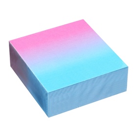 Блок с липким краем 76×76 мм, 300 листов, градиент