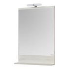 Зеркало настенное для ванной AQUATON «Бекка» PRO 60, с подсветкой, 600 мм, цвет дуб сомерсет - Фото 1