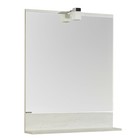 Зеркало настенное для ванной AQUATON «Бекка» PRO 70, с подсветкой, 700 мм, цвет дуб сомерсет - Фото 1