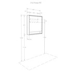 Зеркало настенное в ванную AQUATON «Капри 80», в раме, 800×850 мм, цвет таксония тёмная - Фото 2