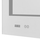 Зеркало настенное в ванную AQUATON «Сакура 120», с LED подсветкой, с сенсором, 1200×1172 мм - Фото 2