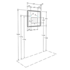 Зеркало в ванную AQUATON «Соул», 80×70 см - Фото 4
