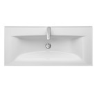 Раковина мраморная Aquaton Айрис, 100 см, цвет белый - фото 14492450