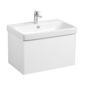 Тумба Aquaton Асти под раковину Адриана 70, цвет белый глянец, белый матовый