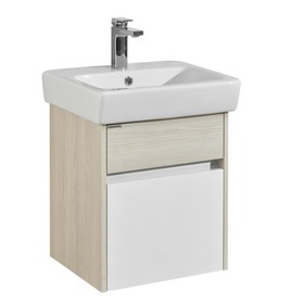 Тумба Aquaton Верди PRO под раковину Neo 50, цвет белый, ясень фабрик