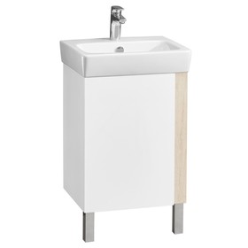 Тумба Aquaton Кантри под раковину Neo 50, цвет белый, дуб верона