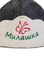 Шапка для бани и сауны «Милашка», шерсть, полиэстер, «Добропаровъ» - Фото 4