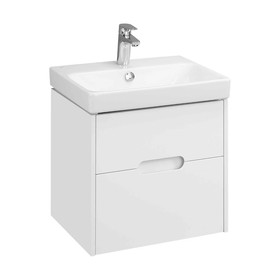 Тумба Aquaton Оливия под раковину Адриана 55, цвет белый матовый