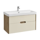 Тумба подвесная Aquaton «Оливия», под раковину ««Адриана 90», 882×427×497 мм, цвет бежевый/дуб велл - Фото 1