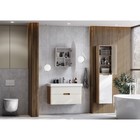 Тумба подвесная Aquaton «Оливия», под раковину ««Адриана 90», 882×427×497 мм, цвет бежевый/дуб велл - Фото 6