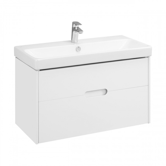 Тумба подвесная Aquaton «Оливия», под раковину ««Адриана 90», 882×427×497 мм, цвет белый матовый