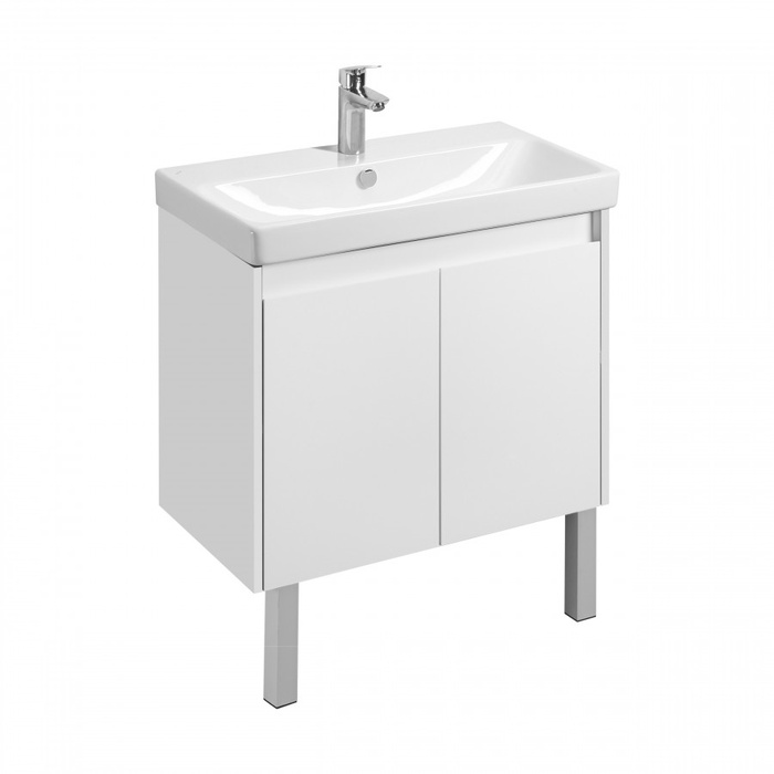 Тумба Aquaton «Сканди» Doors, под раковину «Адриана 80», 768×427×591 мм, цвет белый