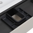 Тумба Aquaton Сохо под раковину Элина 100, цвет cлэйт, галька серая - Фото 6