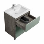 Тумба Aquaton Форест под раковину Элина 60, цвет дуб рошелье/сумеречный голубой - Фото 2