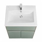 Тумба Aquaton Форест под раковину Элина 60, цвет дуб рошелье/сумеречный голубой - Фото 3