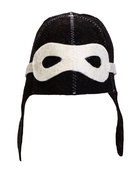 Шапка для бани и сауны «Шлем пилота», полиэфир 70%, шерсть 30%, тёмная, «Добропаровъ» - фото 60763338