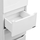 Шкаф колонна Aquaton «Дакота», 340×316×1900 мм, цвет белый/выбеленное дерево - Фото 3