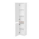 Шкаф колонна Aquaton Нортон, левая, цвет белый - фото 14493049