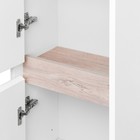 Шкаф колонна Aquaton Нортон, левая, цвет белый - фото 14493052