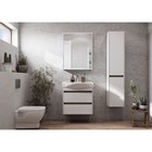 Шкаф колонна Aquaton Нортон, правая, цвет белый - фото 14493059