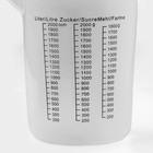 УЦЕНКА Кувшин мерный Доляна, 2 л, цвет прозрачный - Фото 2