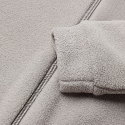 Толстовка для девочки флисовая MINAKU: Fleece Soft, серая, рост 104-110 см