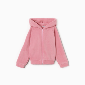 Толстовка детская MINAKU: Fleece Soft, цвет розовый, рост 104 см 10460803